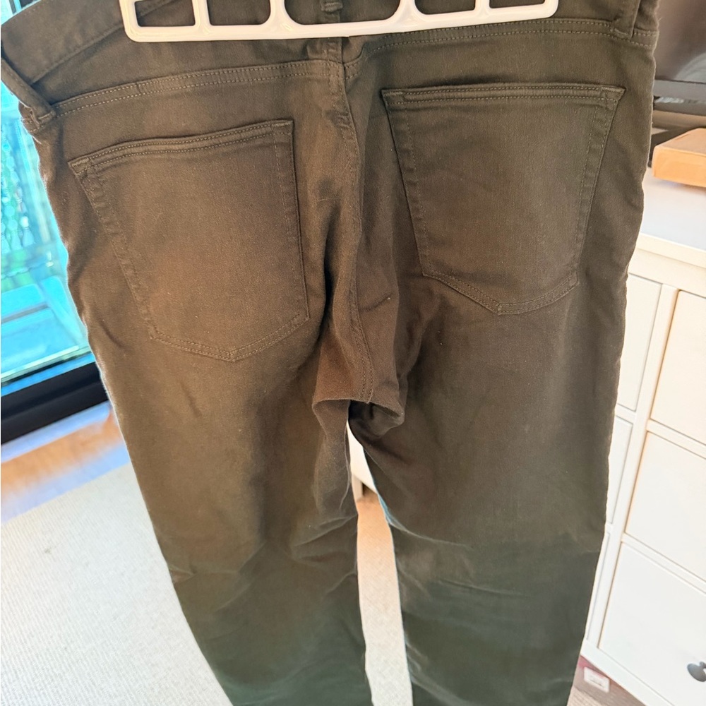 GAP hunter green Straight Gapflex Pants